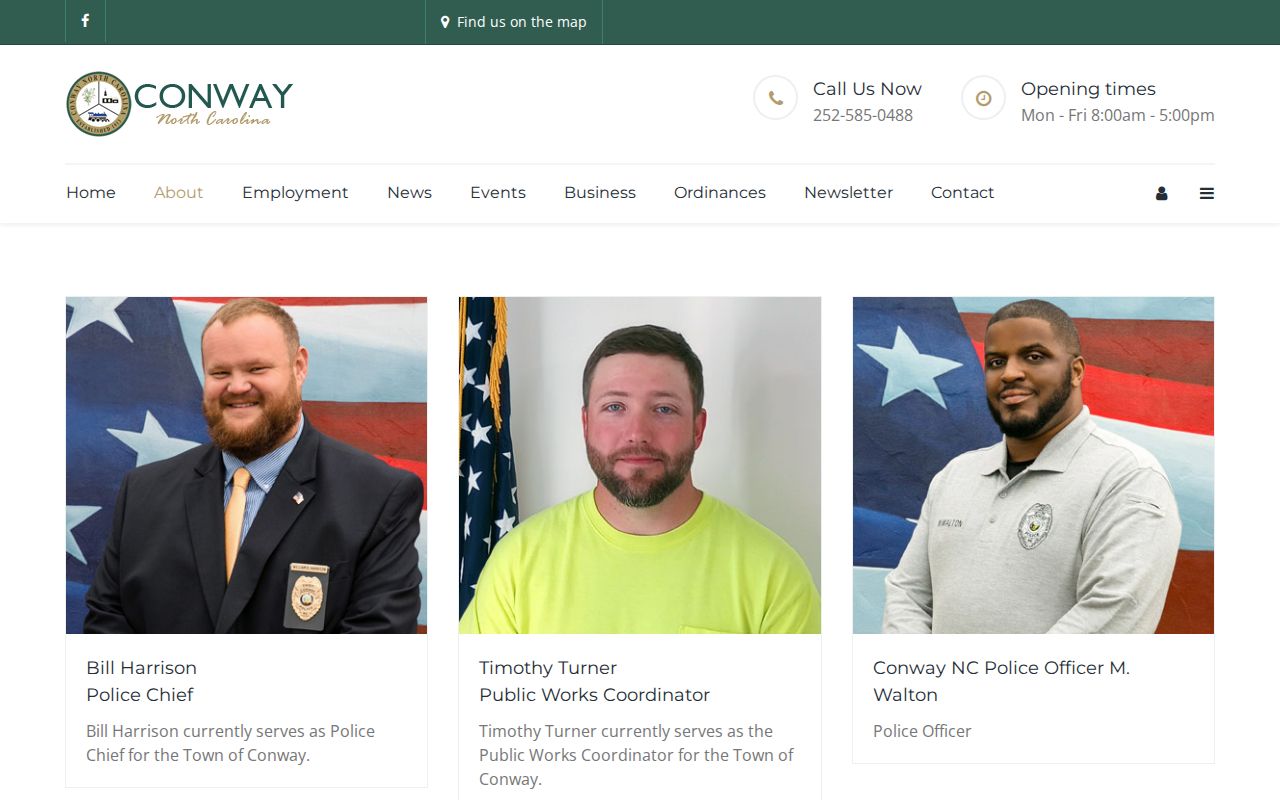 Conway court records departments and police source