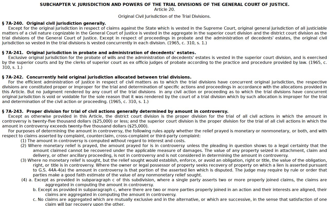 Northampton County court records District Court jurisdiction source