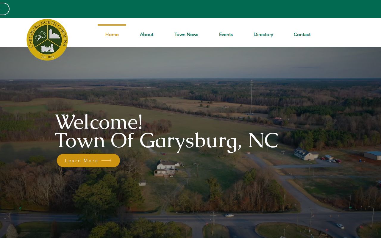 Garysburg court records context from the Town of Garysburg website