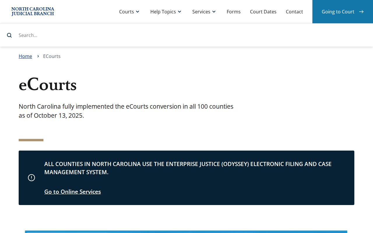 Northampton County court docket Enterprise Justice implementation information