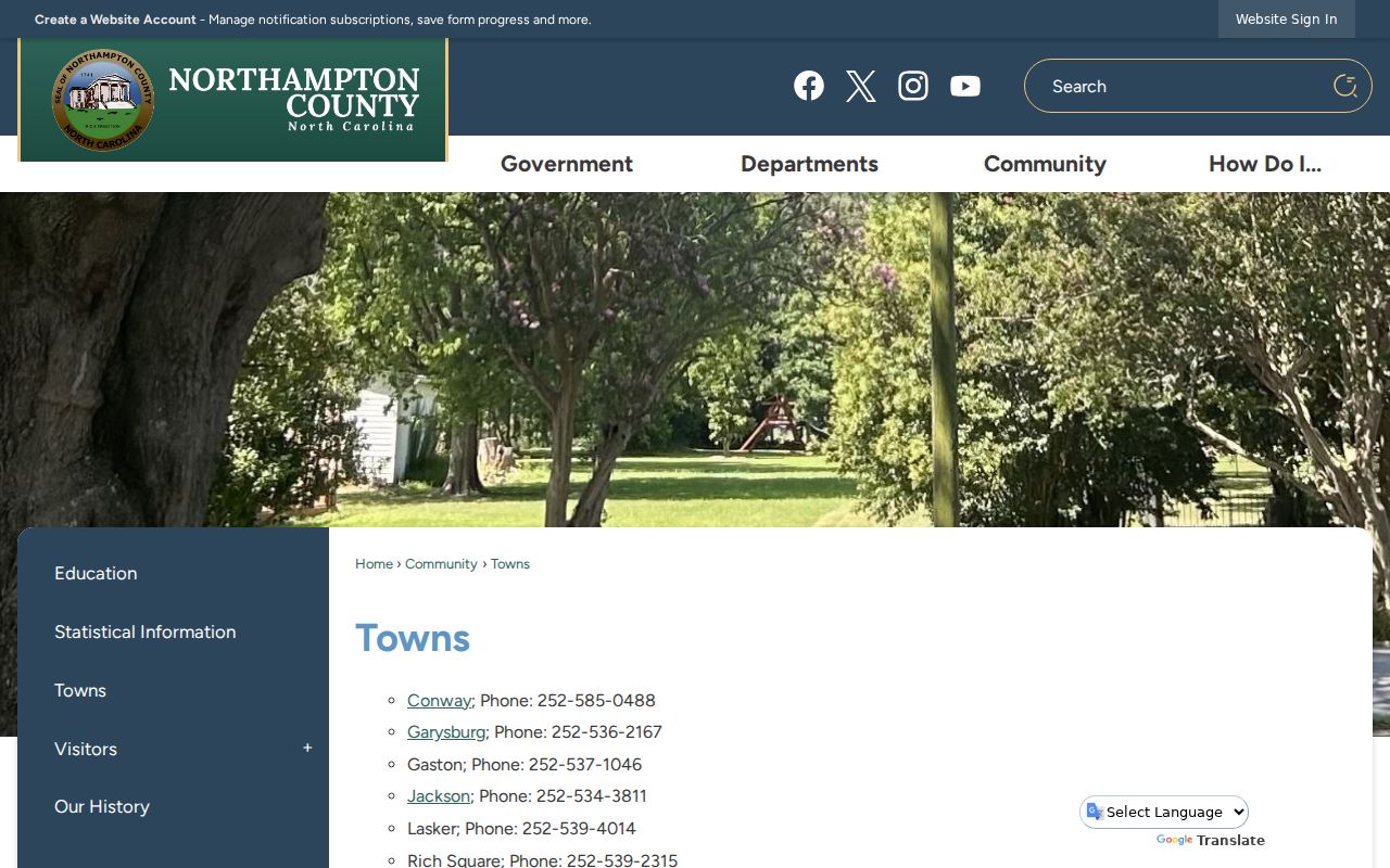 Northampton County court docket towns directory and state court path