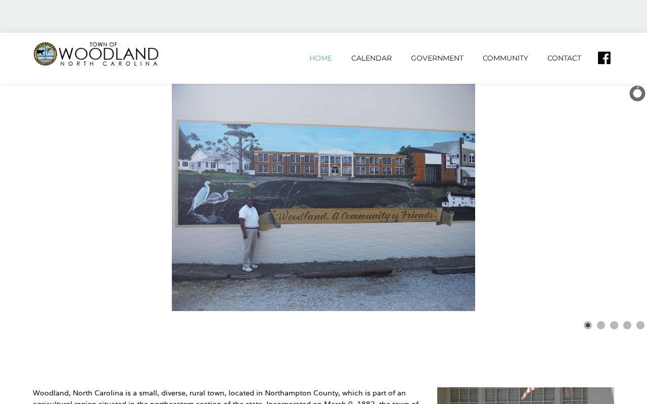 Woodland court records Town of Woodland civic context source